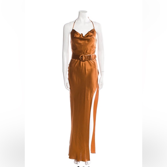 Nicholas Lucinda Dress like new no flaws-Hazelnut/Copper - Picture 5 of 9